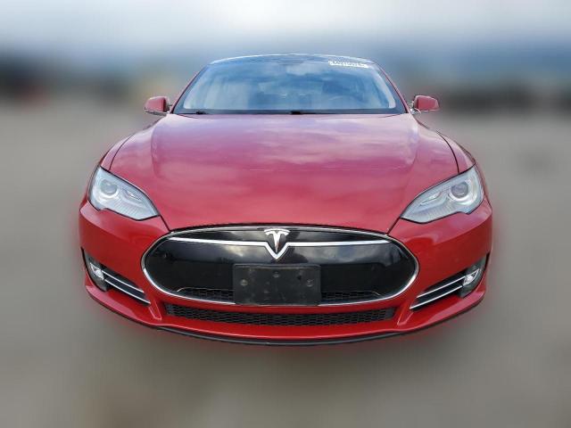 Хетчбеки TESLA MODEL S 2013 Червоний