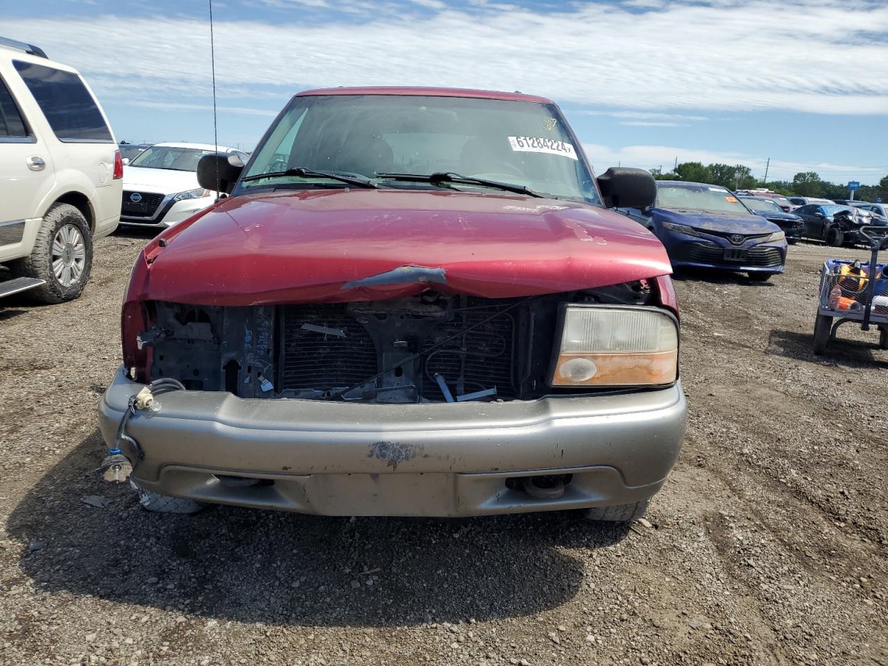 2000 GMC Jimmy / Envoy VIN: 1GKDT13W6Y2236882 Lot: 61284224