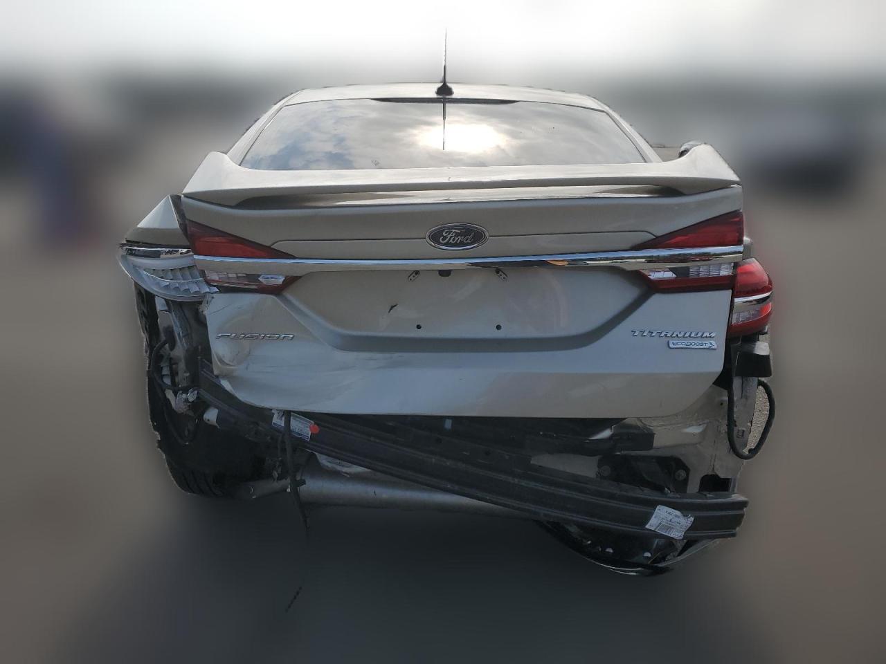2017 Ford Fusion Titanium VIN: 3FA6P0K92HR244994 Lot: 57293544
