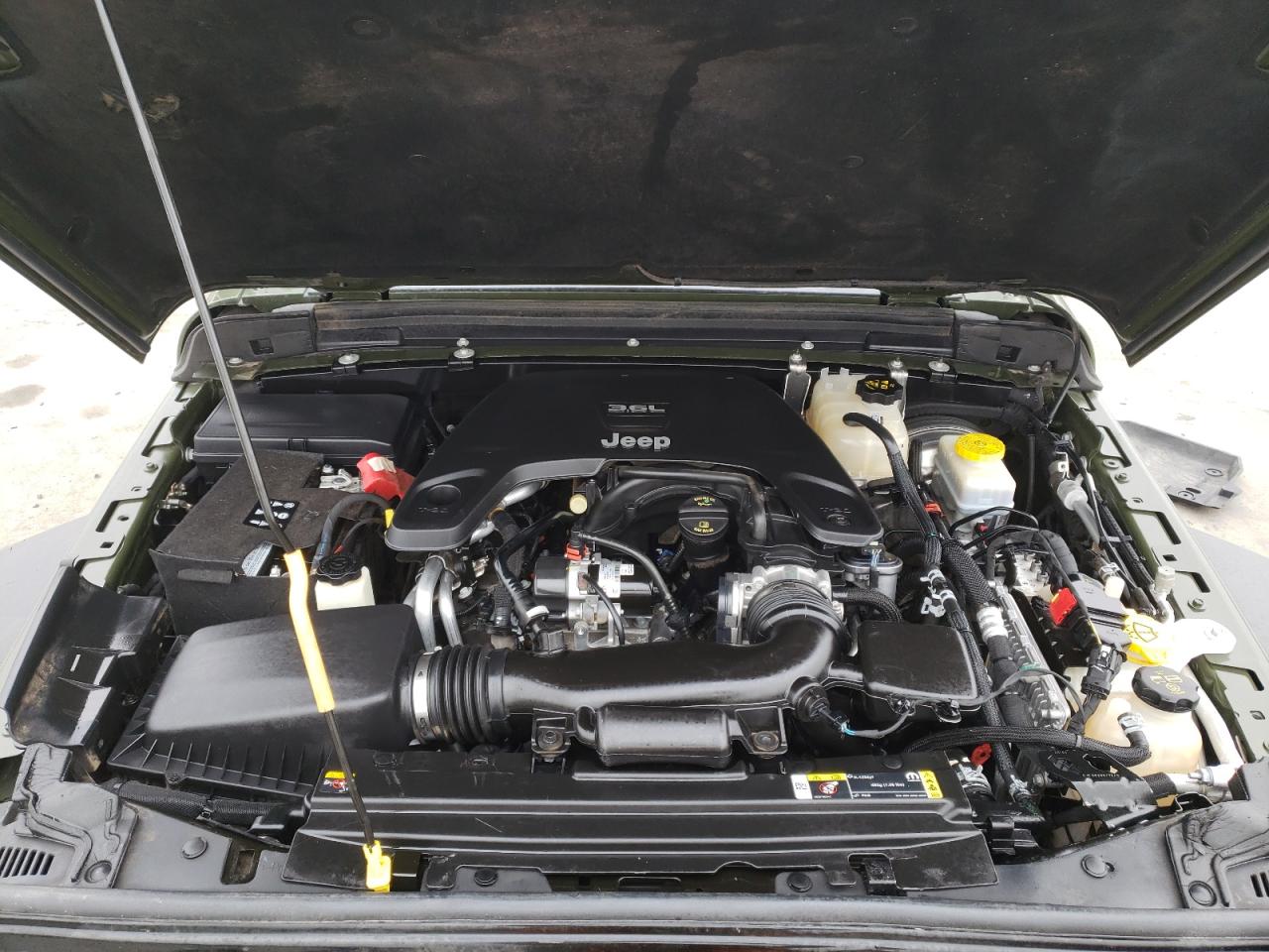 2021 Jeep Wrangler Unlimited Sport VIN: 1C4HJXDG2MW594156 Lot: 57479334