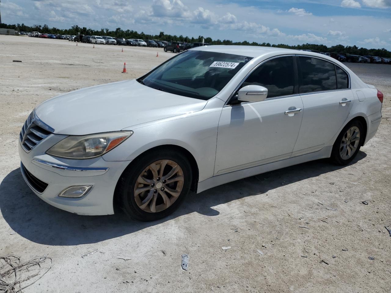 2013 Hyundai Genesis 3.8L VIN: KMHGC4DD1DU249962 Lot: 59622574