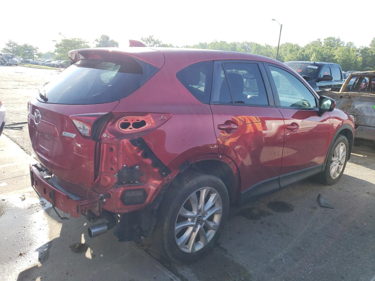 VIN JM3KE4DY6E0356971 2014 MAZDA CX-5 no.3