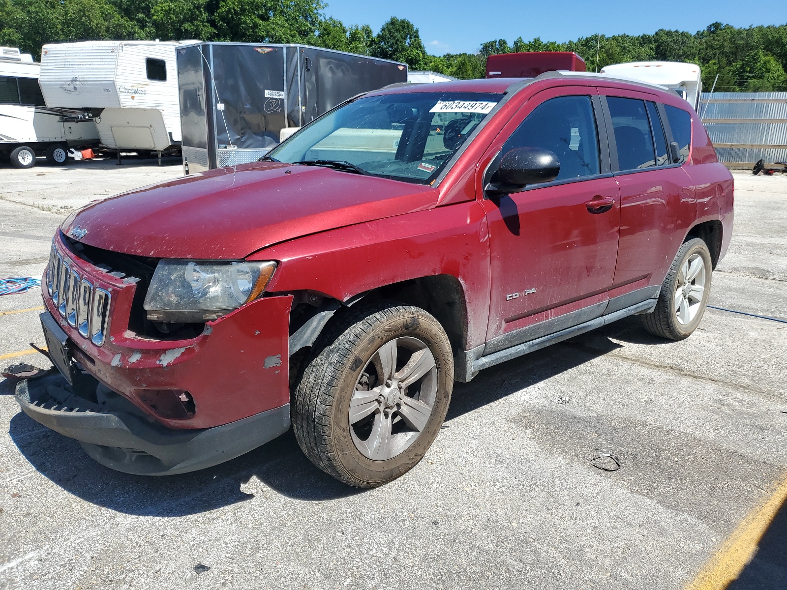 2016 Jeep Compass Sport vin: 1C4NJDBB6GD719121