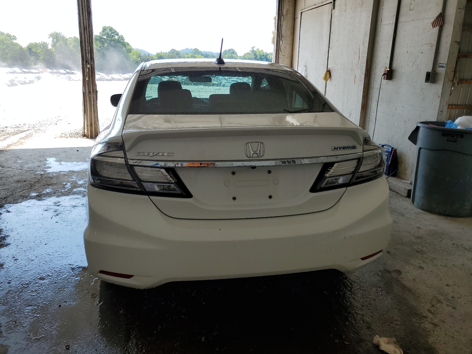 2013 Honda Civic Hybrid L vin: 19XFB4F37DE003181