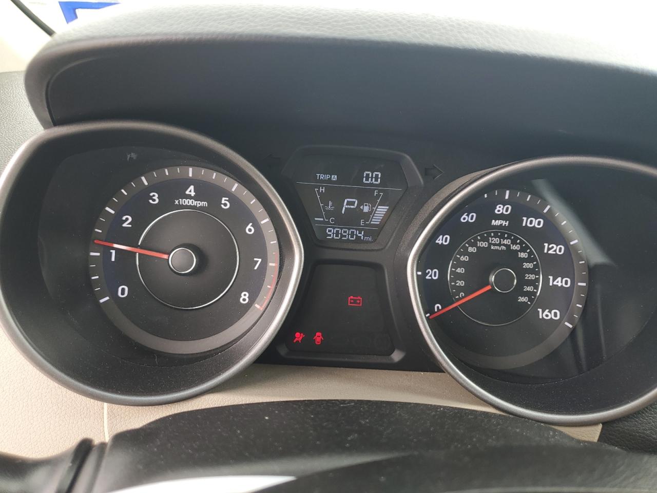 2014 Hyundai Elantra Se VIN: 5NPDH4AEXEH504643 Lot: 57330874