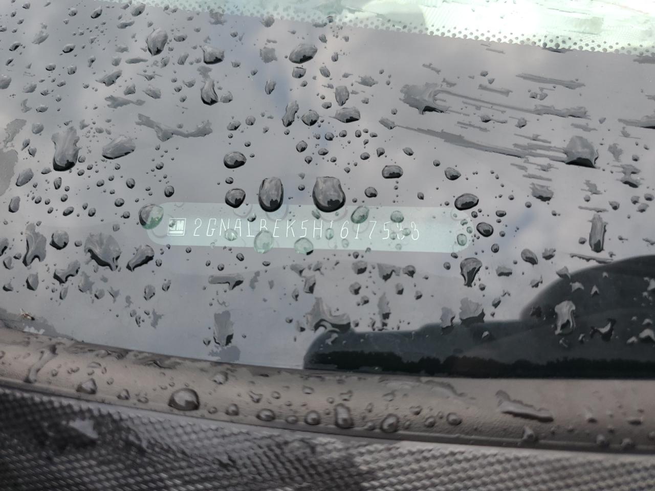 2017 Chevrolet Equinox Ls VIN: 2GNALBEK5H1617533 Lot: 57489624