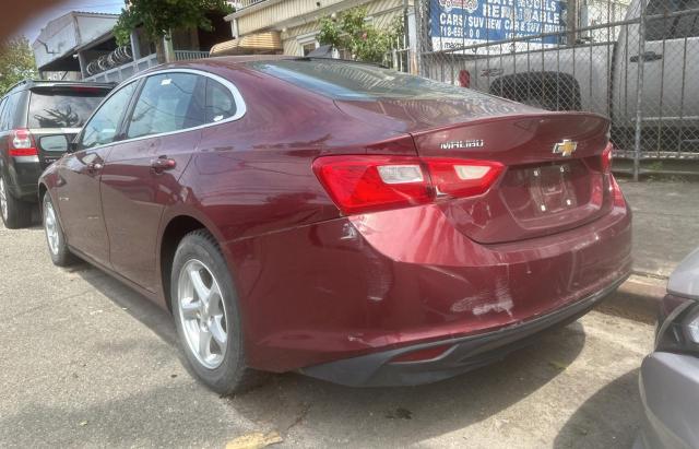 Седаны CHEVROLET MALIBU 2016 Бургунди