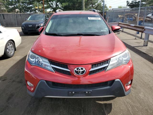 Parquets TOYOTA RAV4 2014 Czerwony