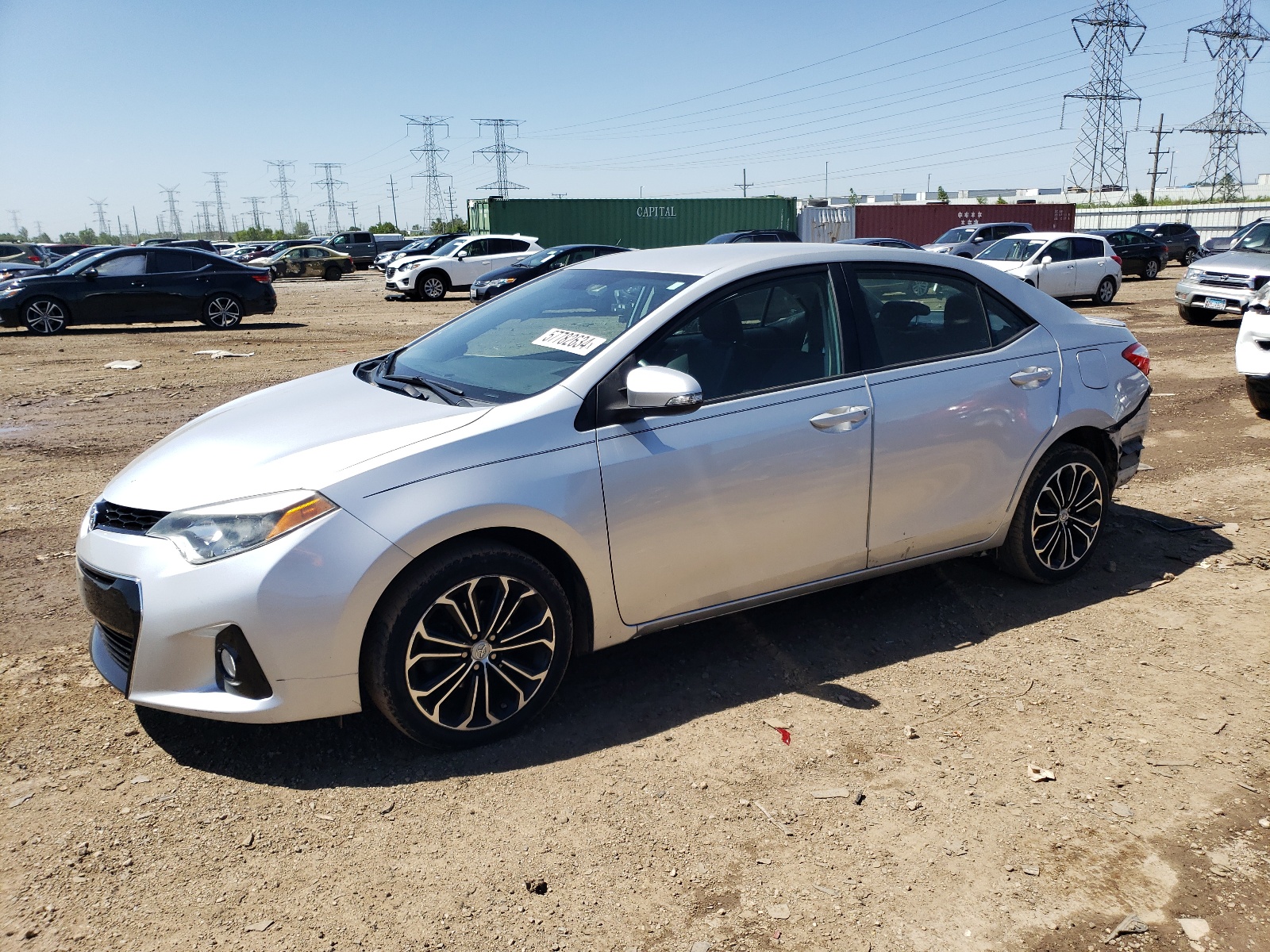 2014 Toyota Corolla L vin: 5YFBURHE0EP076137