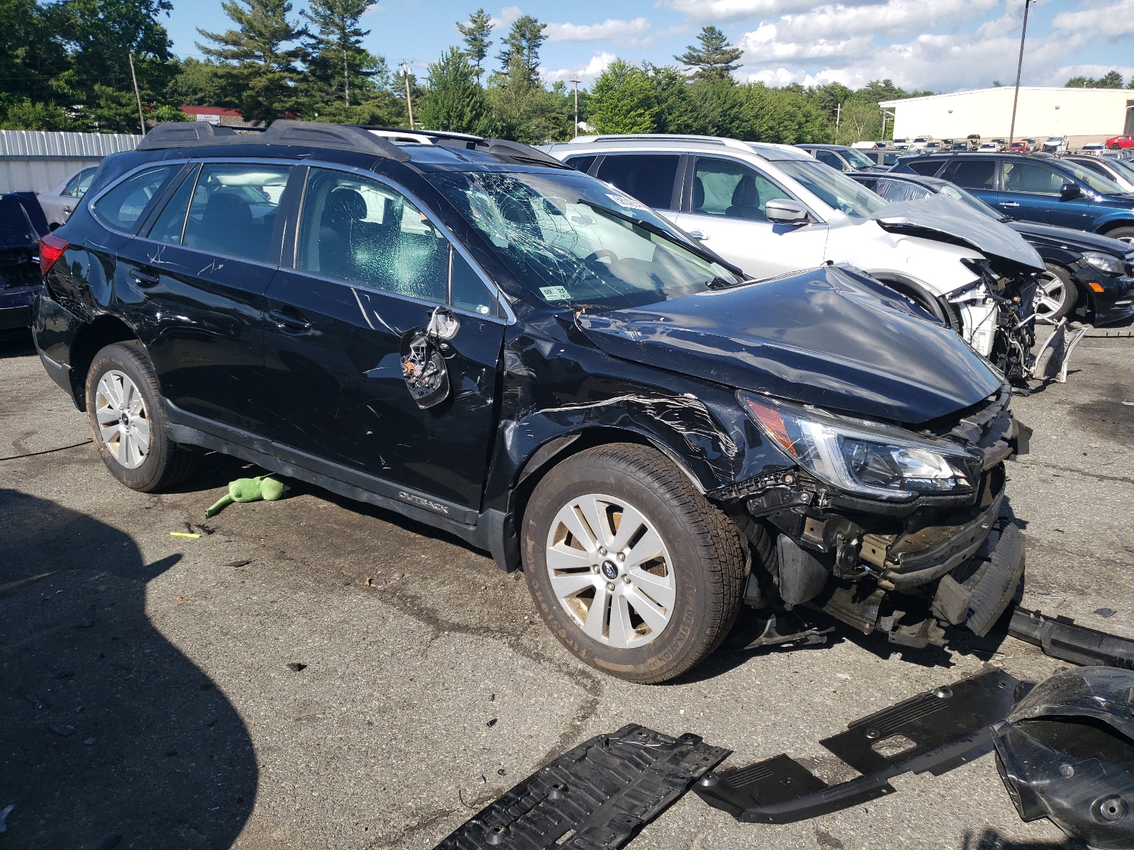 2019 Subaru Outback 2.5I vin: 4S4BSABC9K3371185