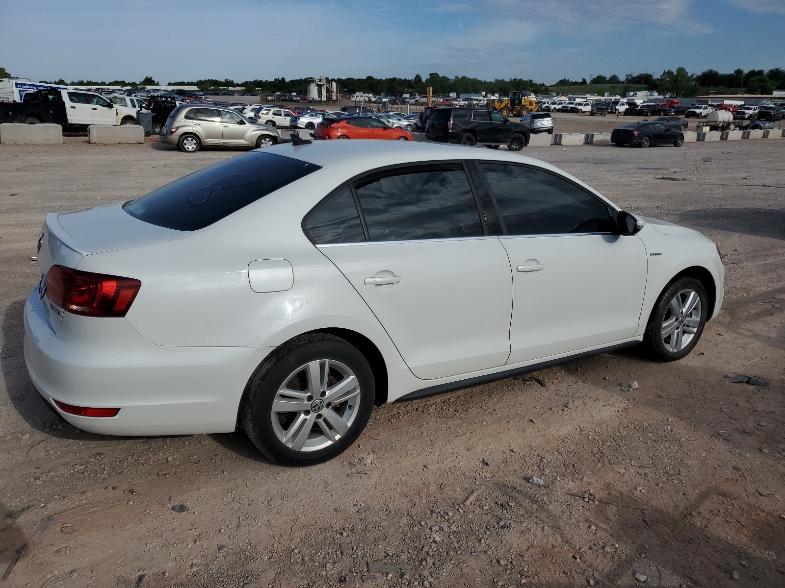 2014 Volkswagen Jetta Hybrid vin: 3VW637AJ1EM213445