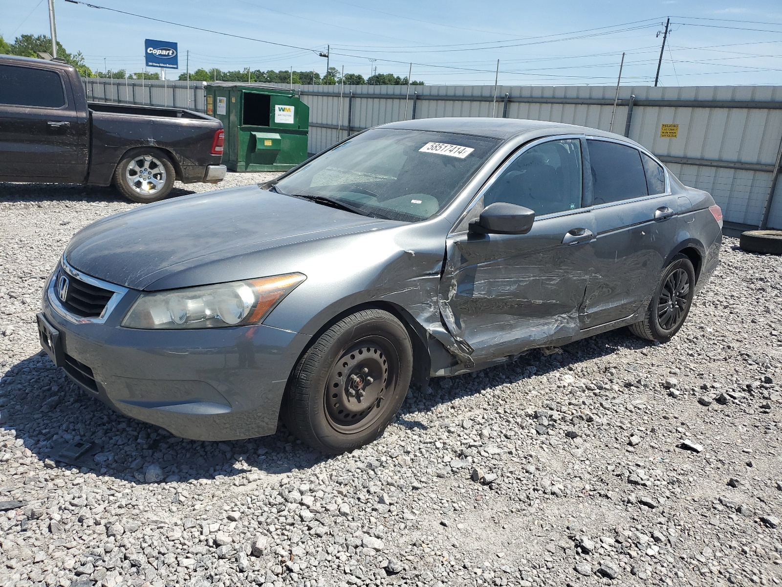 1HGCP26349A180095 2009 Honda Accord Lx