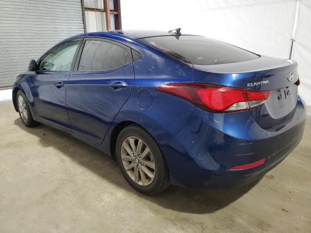  HYUNDAI ELANTRA 2016 Синий