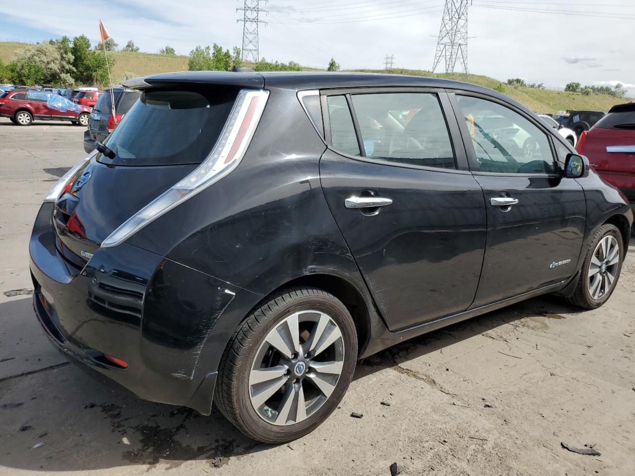 2014 Nissan Leaf S VIN: 1N4AZ0CP6EC337349 Lot: 57777504