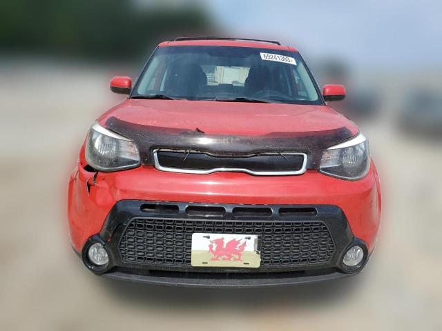  KIA SOUL 2016 Червоний