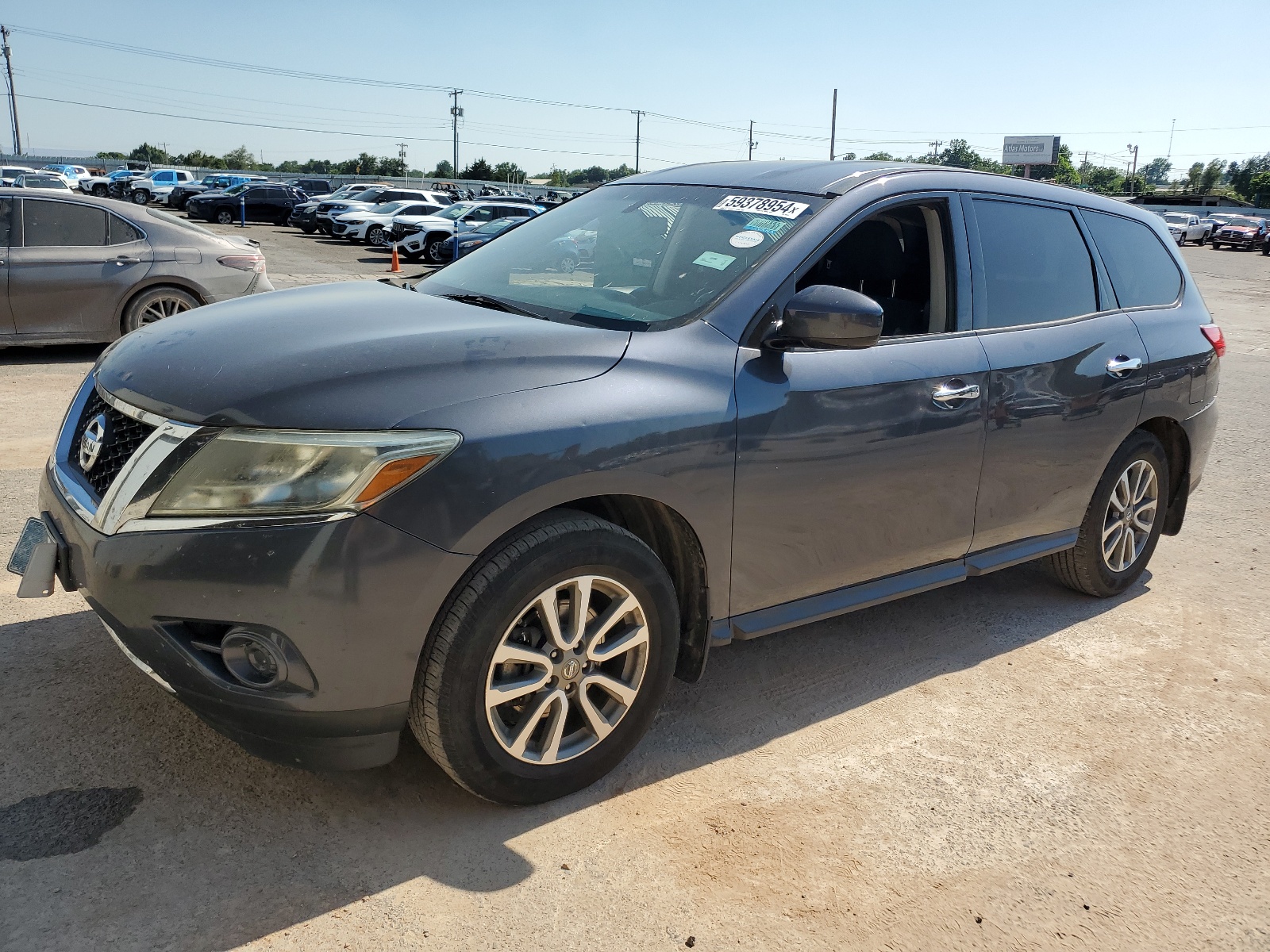 2013 Nissan Pathfinder S vin: 5N1AR2MM9DC682623