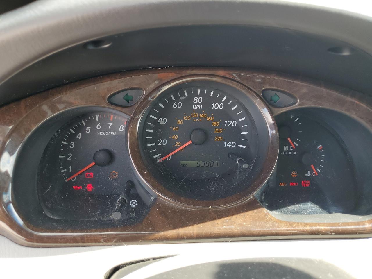 2001 Toyota Highlander VIN: JTEGF21A910015562 Lot: 60358854