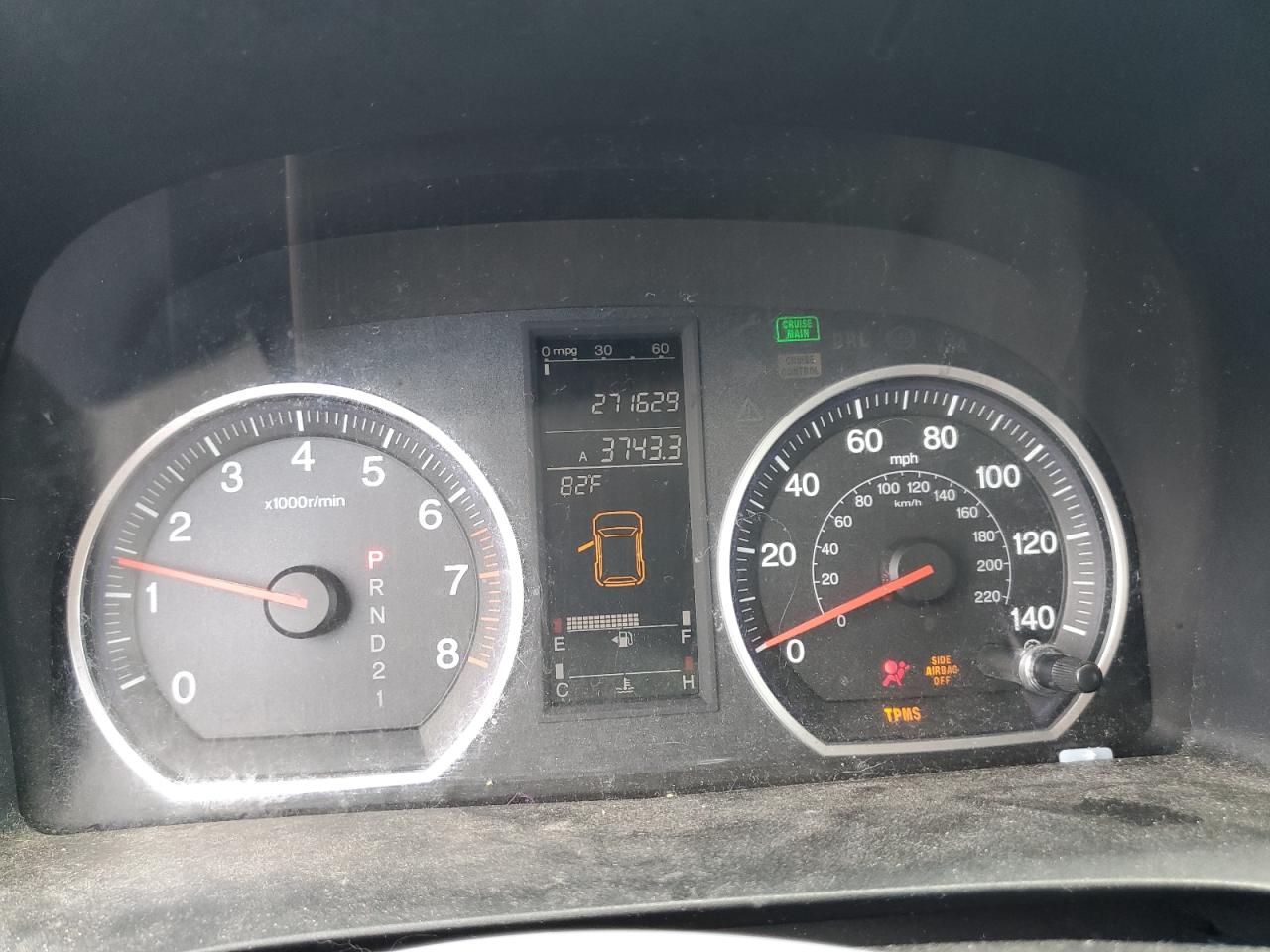 2007 Honda Cr-V Exl VIN: JHLRE487X7C035495 Lot: 60949624