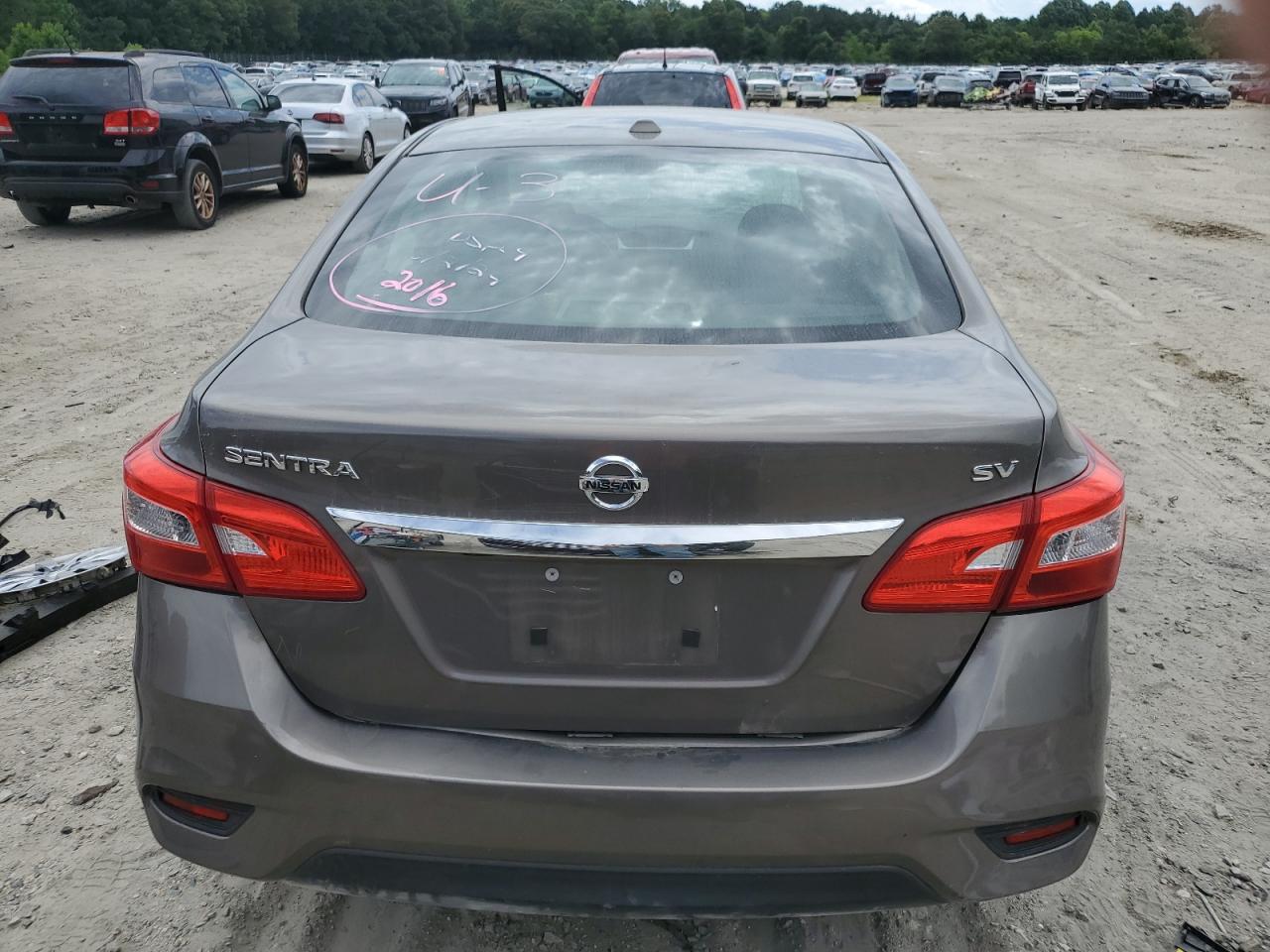 VIN 3N1AB7AP9GL646124 2016 NISSAN SENTRA no.6