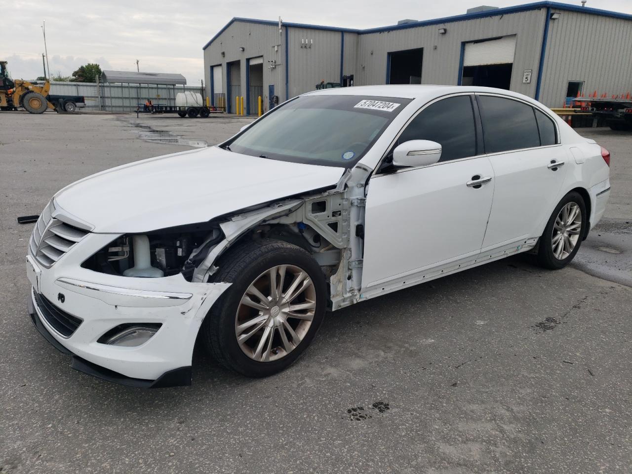 2014 Hyundai Genesis 3.8L VIN: KMHGC4DD1EU259750 Lot: 57047204