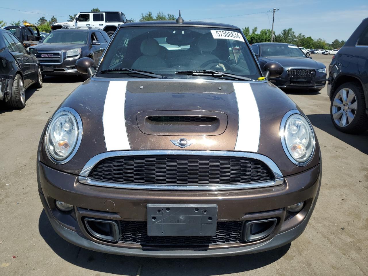 2012 Mini Cooper S VIN: WMWZP3C57CT296369 Lot: 57308834