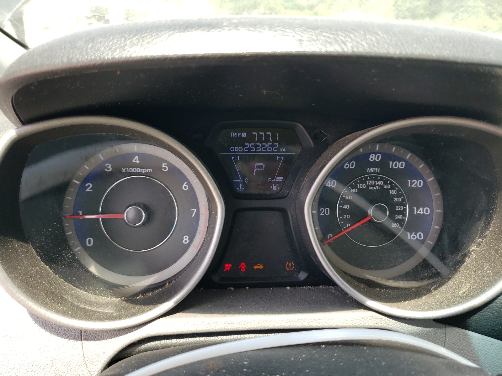 KMHDH4AE8DU988442 2013 Hyundai Elantra Gls