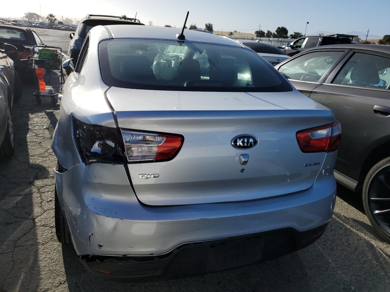 2013 Kia Rio Ex VIN: KNADN4A35D6187934 Lot: 58084194