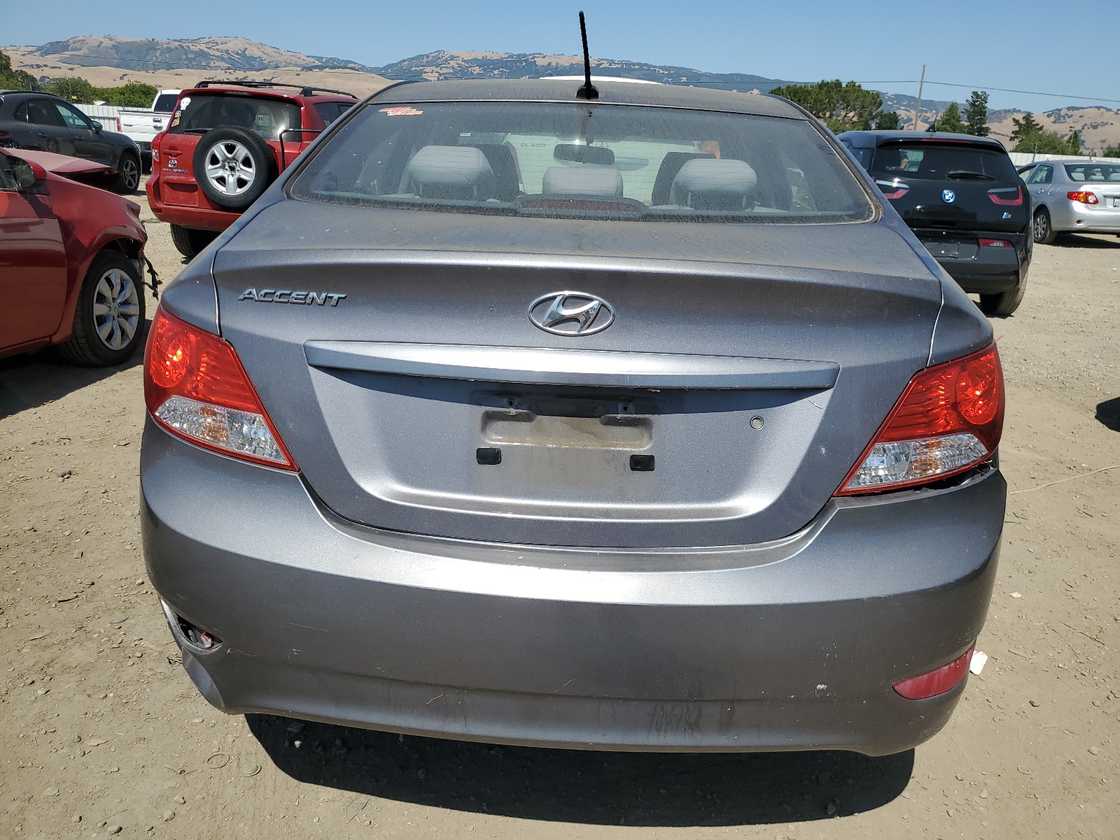 KMHCT4AE1EU668181 2014 Hyundai Accent Gls