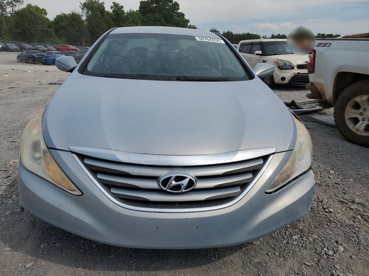 2014 Hyundai Sonata Gls VIN: 5NPEB4AC6EH860642 Lot: 58764434