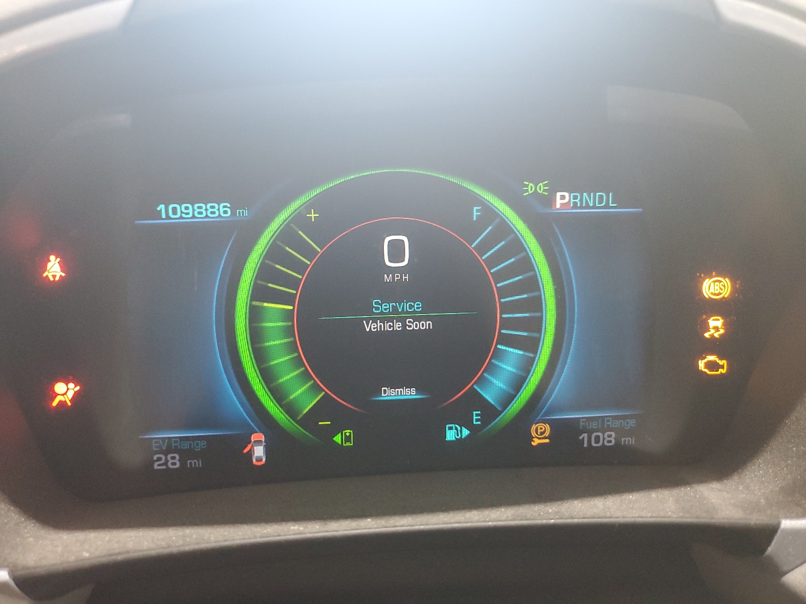 1G1RC6S5XGU134634 2016 Chevrolet Volt Lt