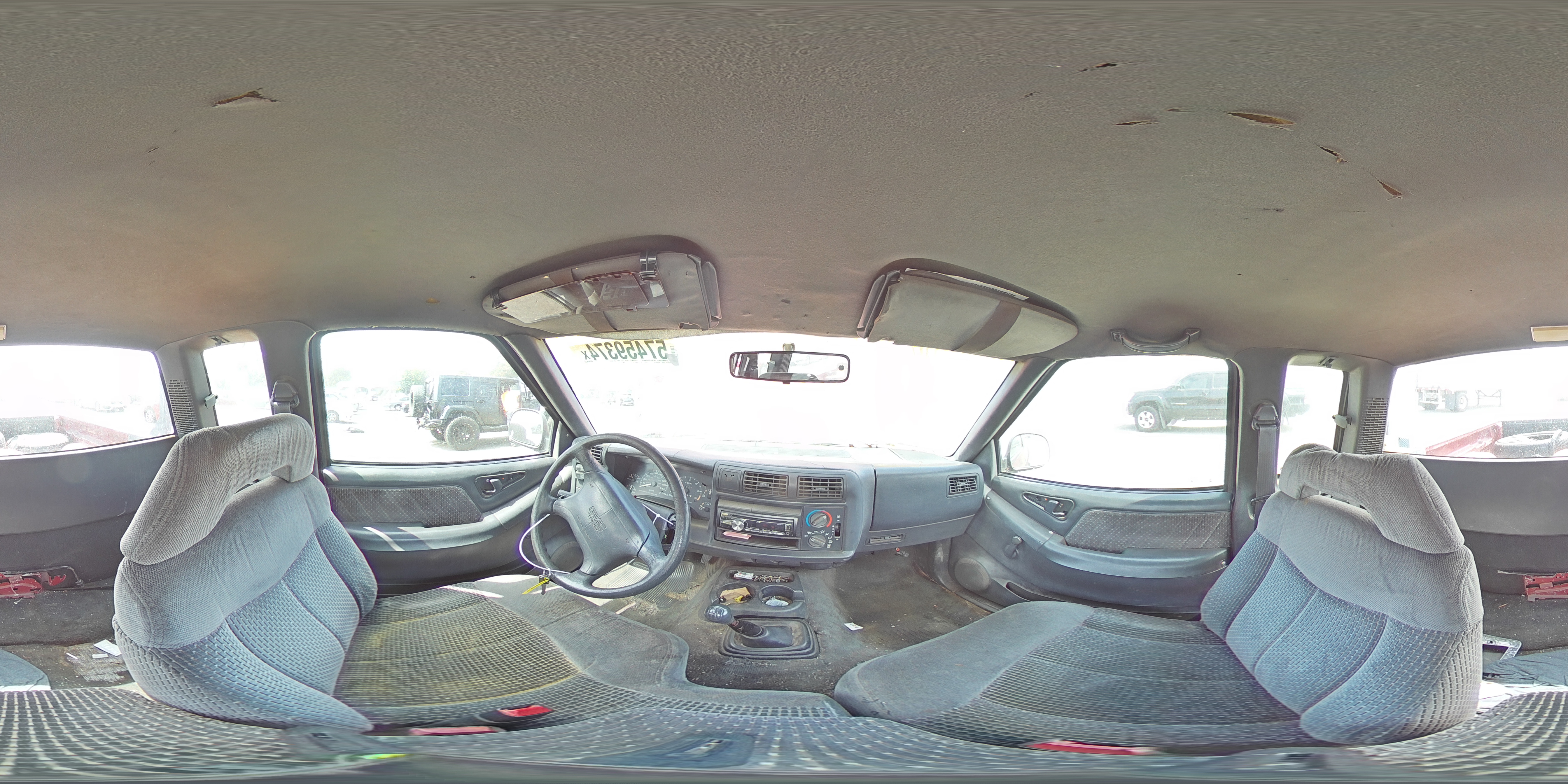 1996 GMC Sonoma VIN: 1GTCS1946T8529719 Lot: 57459374