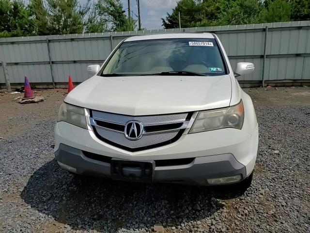 2008 Acura Mdx VIN: 2HNYD28278H502062 Lot: 58657014