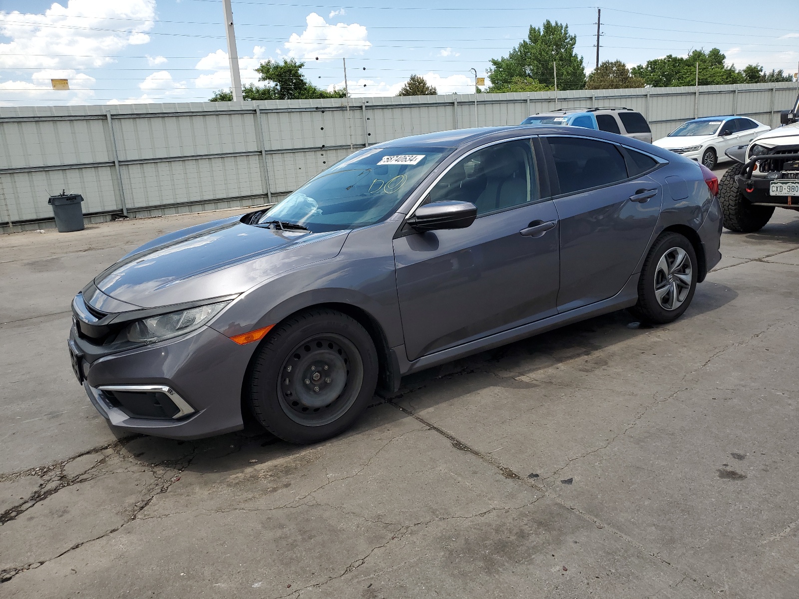 2019 Honda Civic Lx vin: 2HGFC2F64KH545658