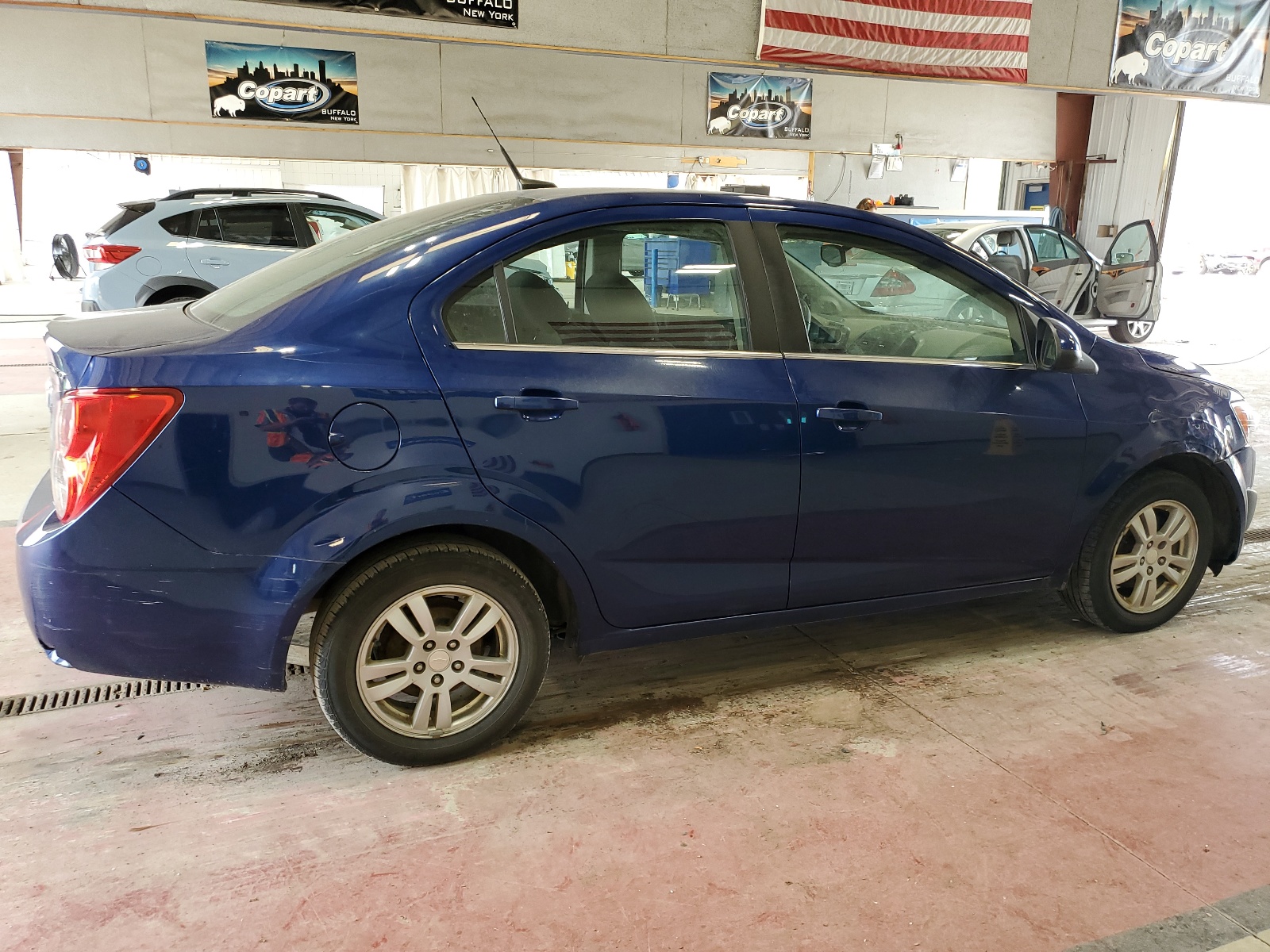 2013 Chevrolet Sonic Lt vin: 1G1JD5SG8D4237696