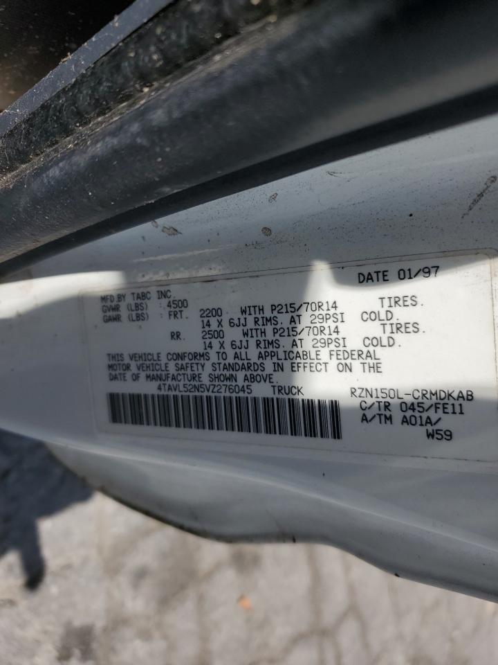 1997 Toyota Tacoma Xtracab VIN: 4TAVL52N5VZ276045 Lot: 59782574