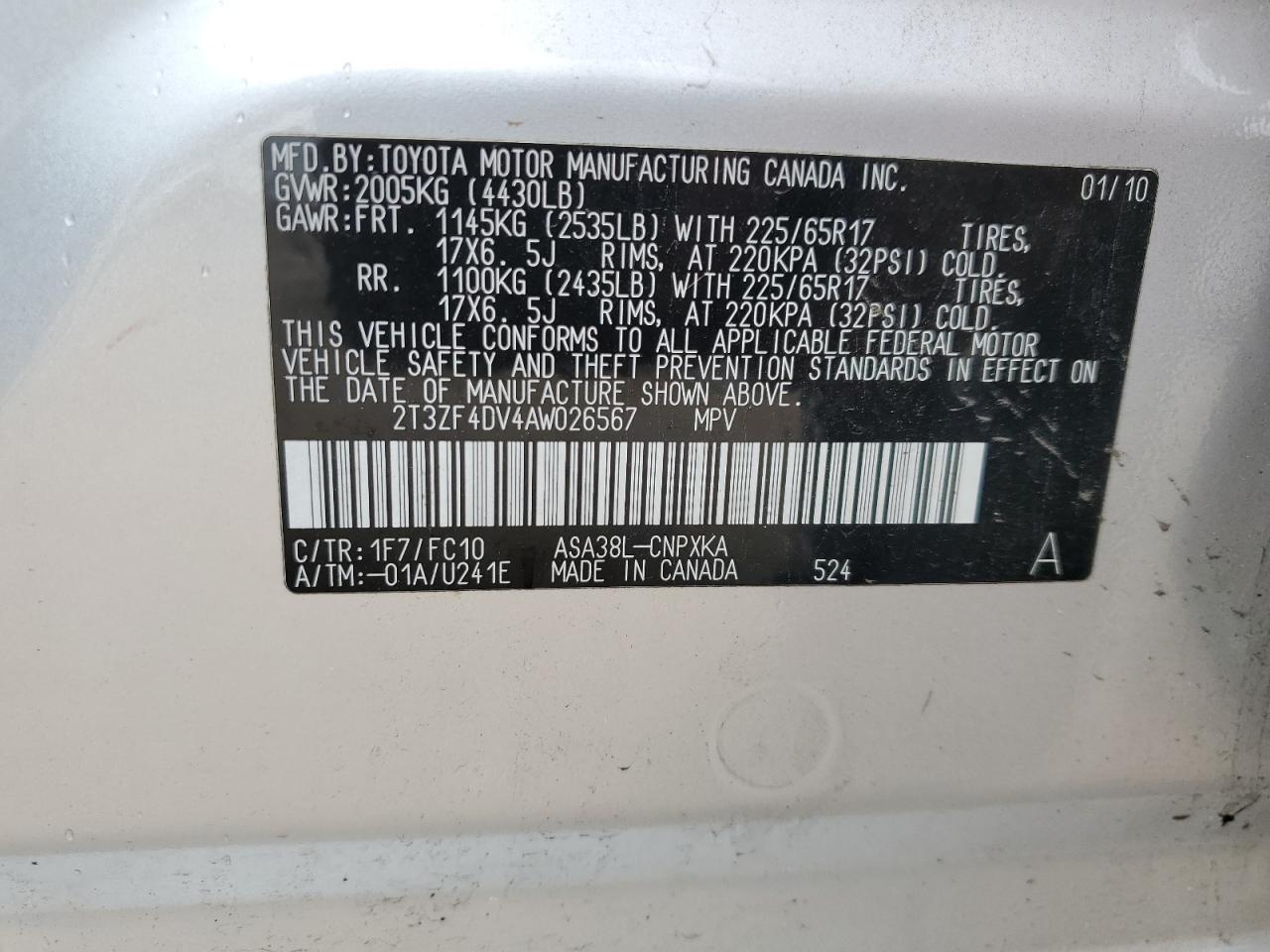 2010 Toyota RAV 4 - Image 14