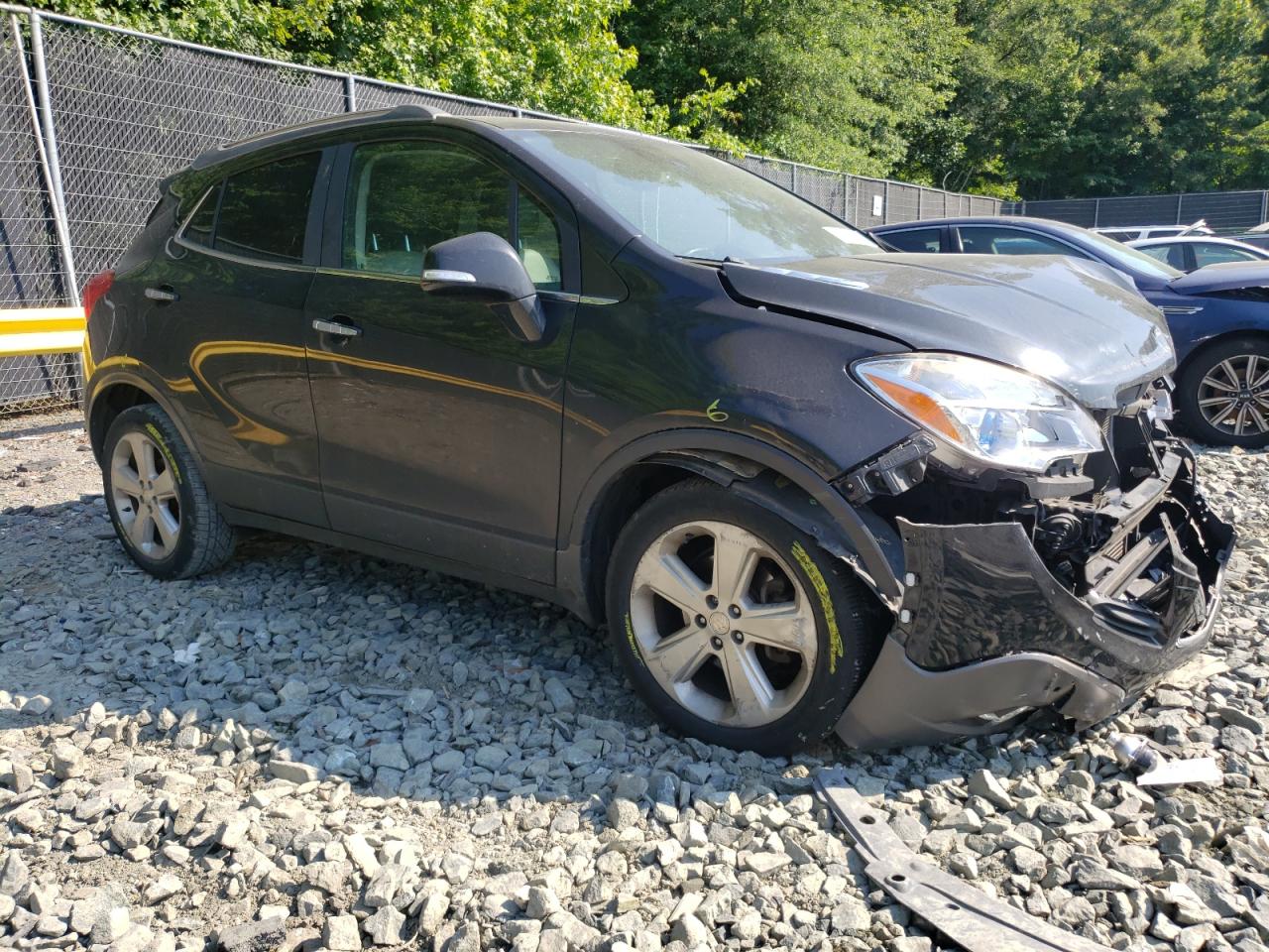 2015 BUICK ENCORE with FRONT END damage, VIN KL4CJDSB4FB055820