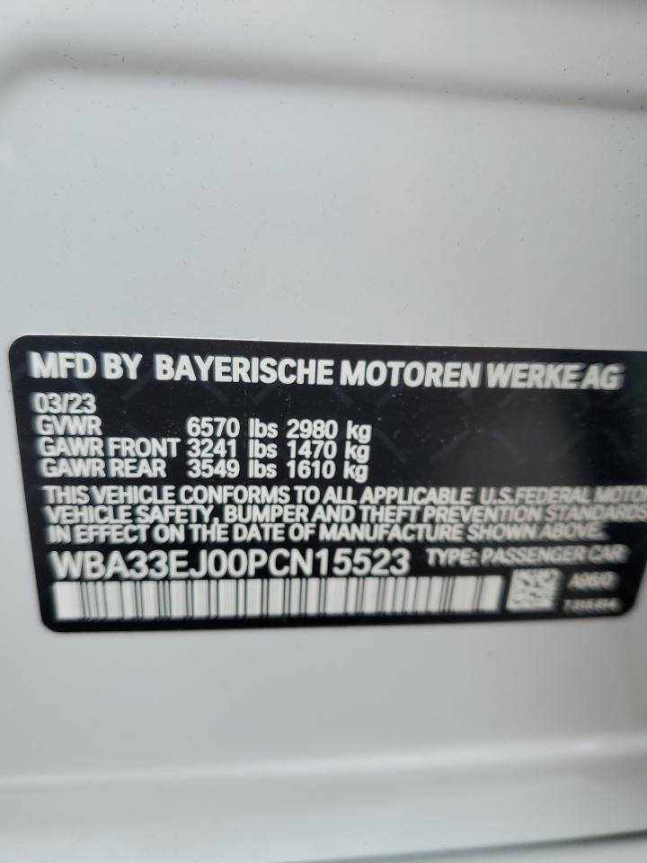 WBA33EJ00PCN15523 2023 BMW 760 Xi