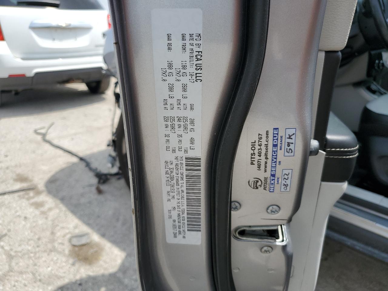 2018 Jeep Compass Latitude VIN: 3C4NJDBBXJT201918 Lot: 57211824