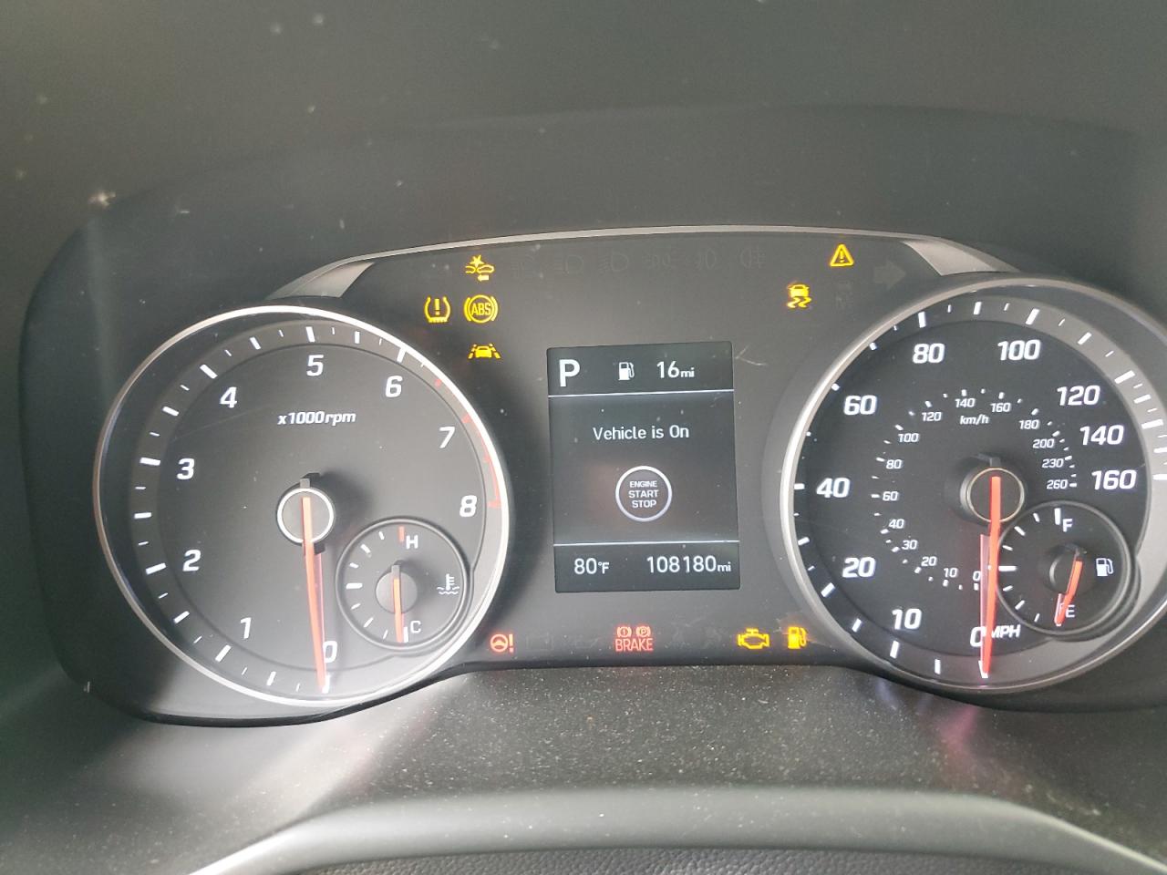 2019 Hyundai Elantra Sport VIN: KMHD04LB0KU842446 Lot: 60130234