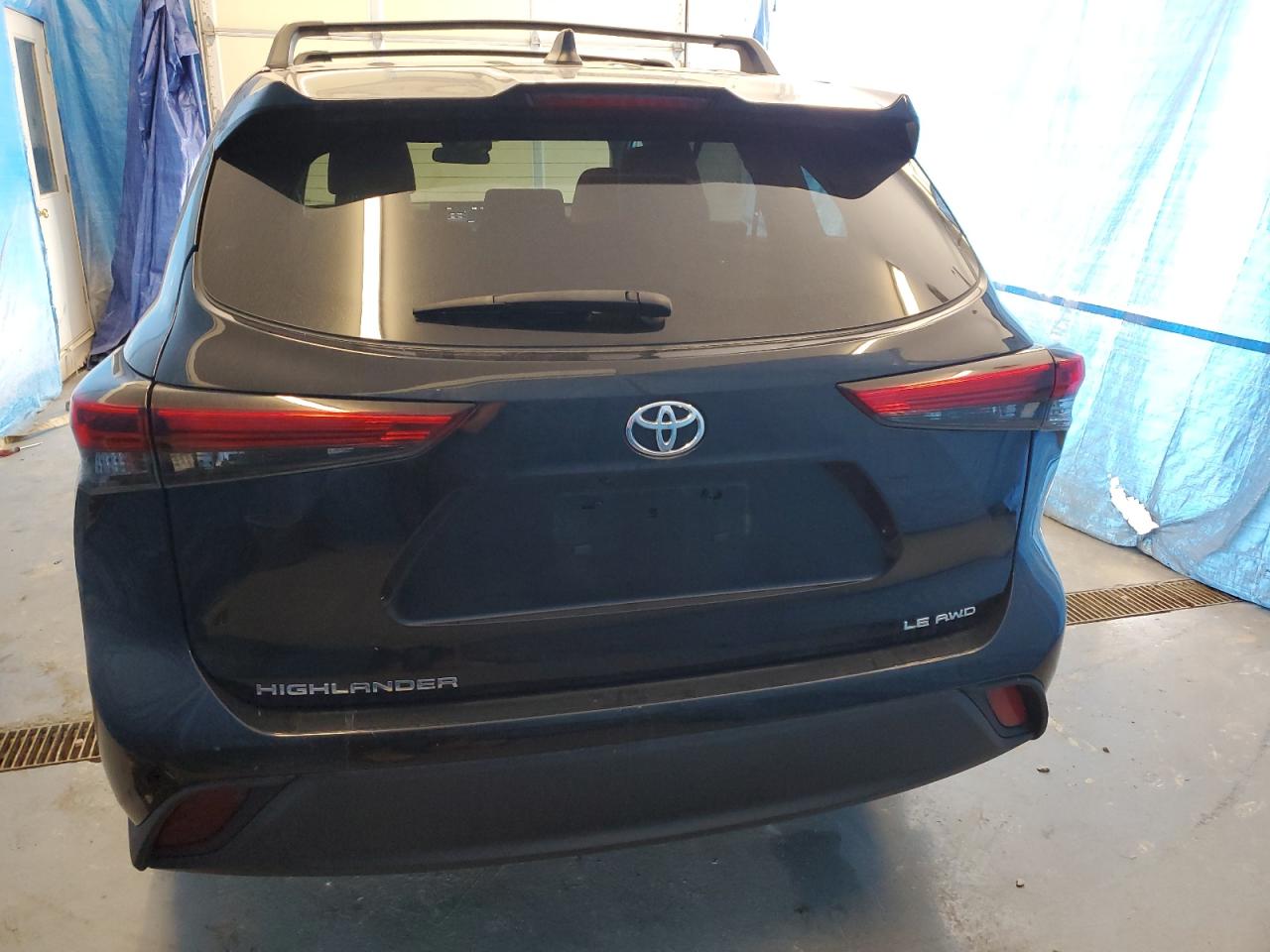 2022 Toyota Highlander L VIN: 5TDBZRBHXNS567536 Lot: 54358884