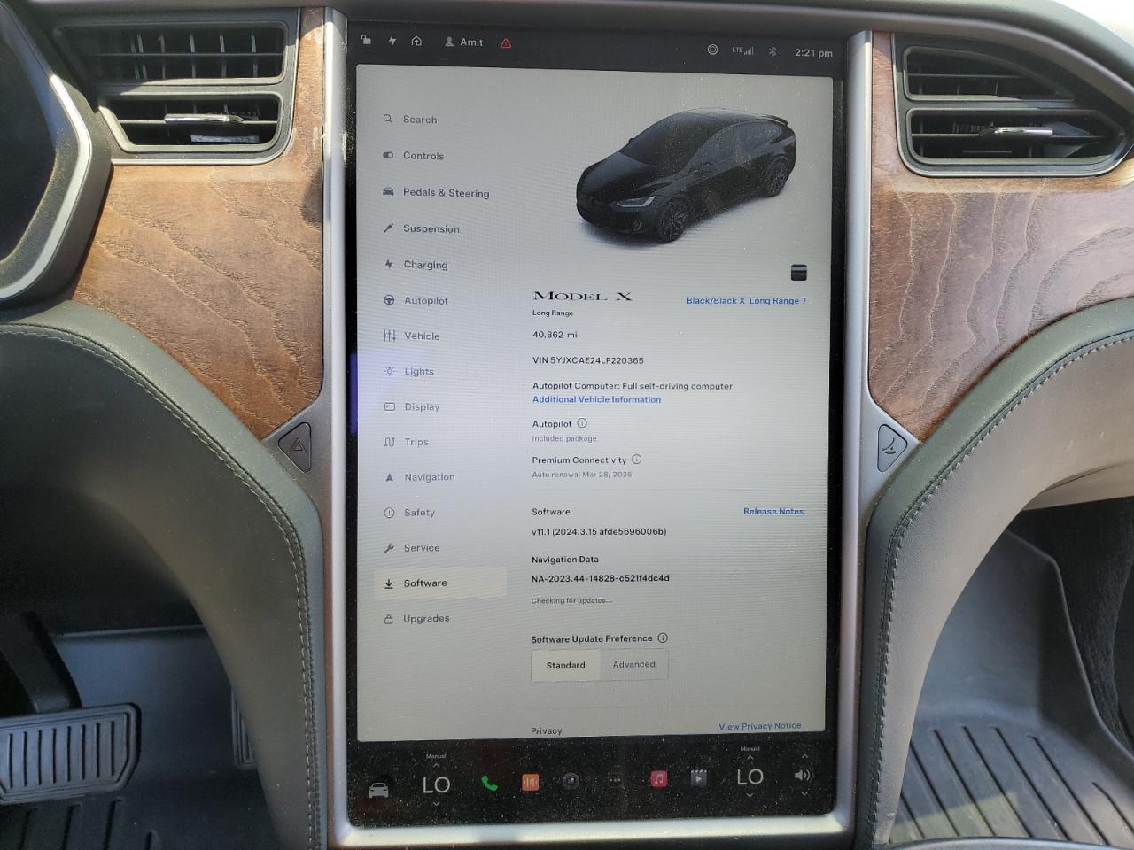 2020 Tesla Model X VIN: 5YJXCAE24LF220365 Lot: 60310234