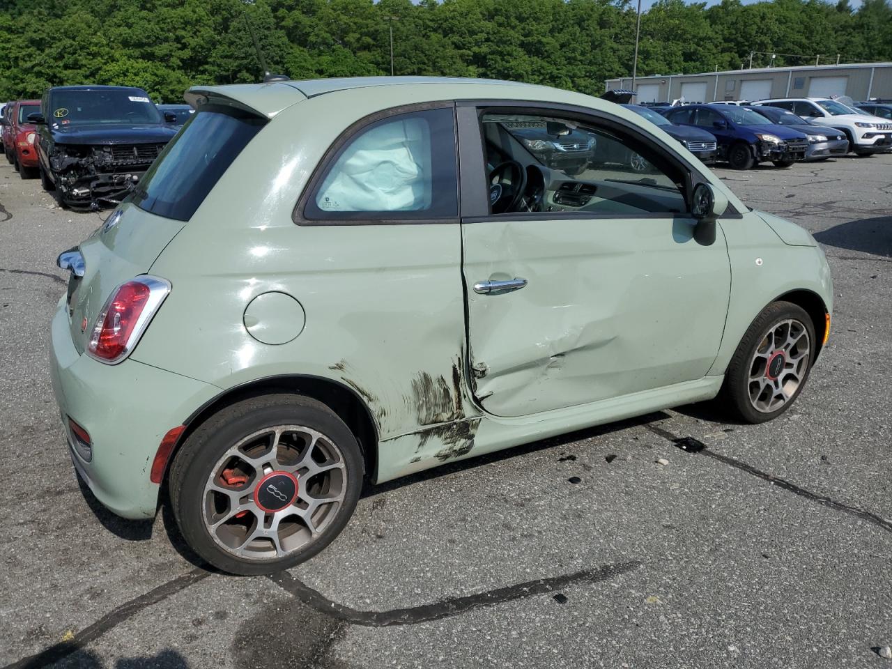 2013 Fiat 500 Sport VIN: 3C3CFFBR1DT647773 Lot: 59858654
