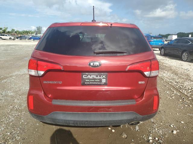  KIA SORENTO 2015 Czerwony