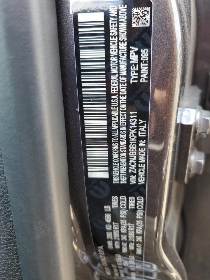 2019 Jeep Renegade Latitude VIN: ZACNJBBB1KPK14311 Lot: 60809364