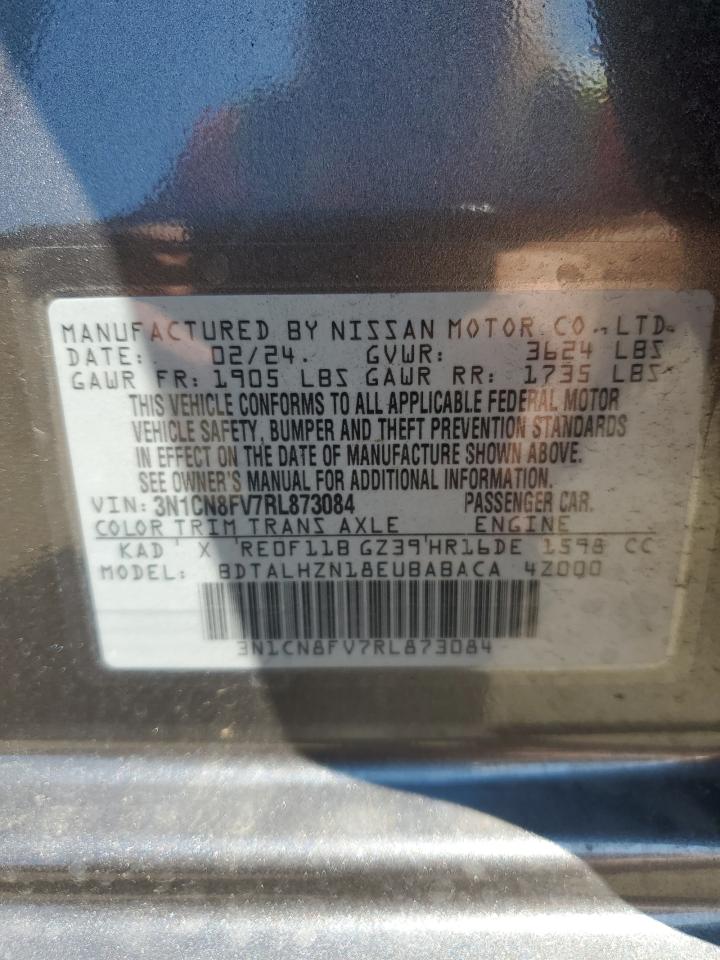 3N1CN8FV7RL873084 2024 Nissan Versa Sr