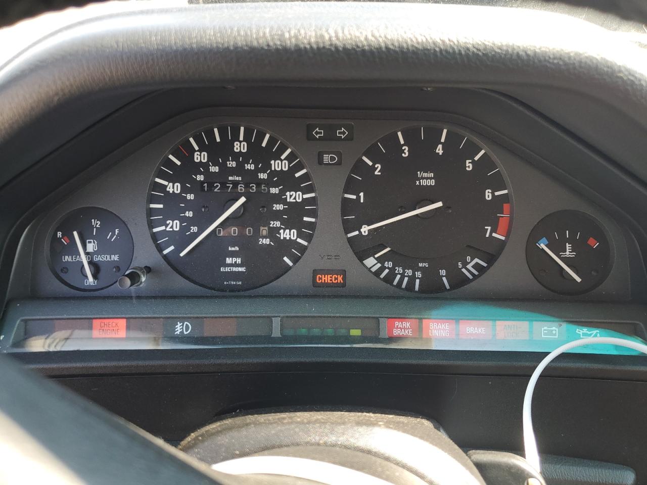 1987 BMW 325 Is VIN: WBAAA1305H2324013 Lot: 59020044