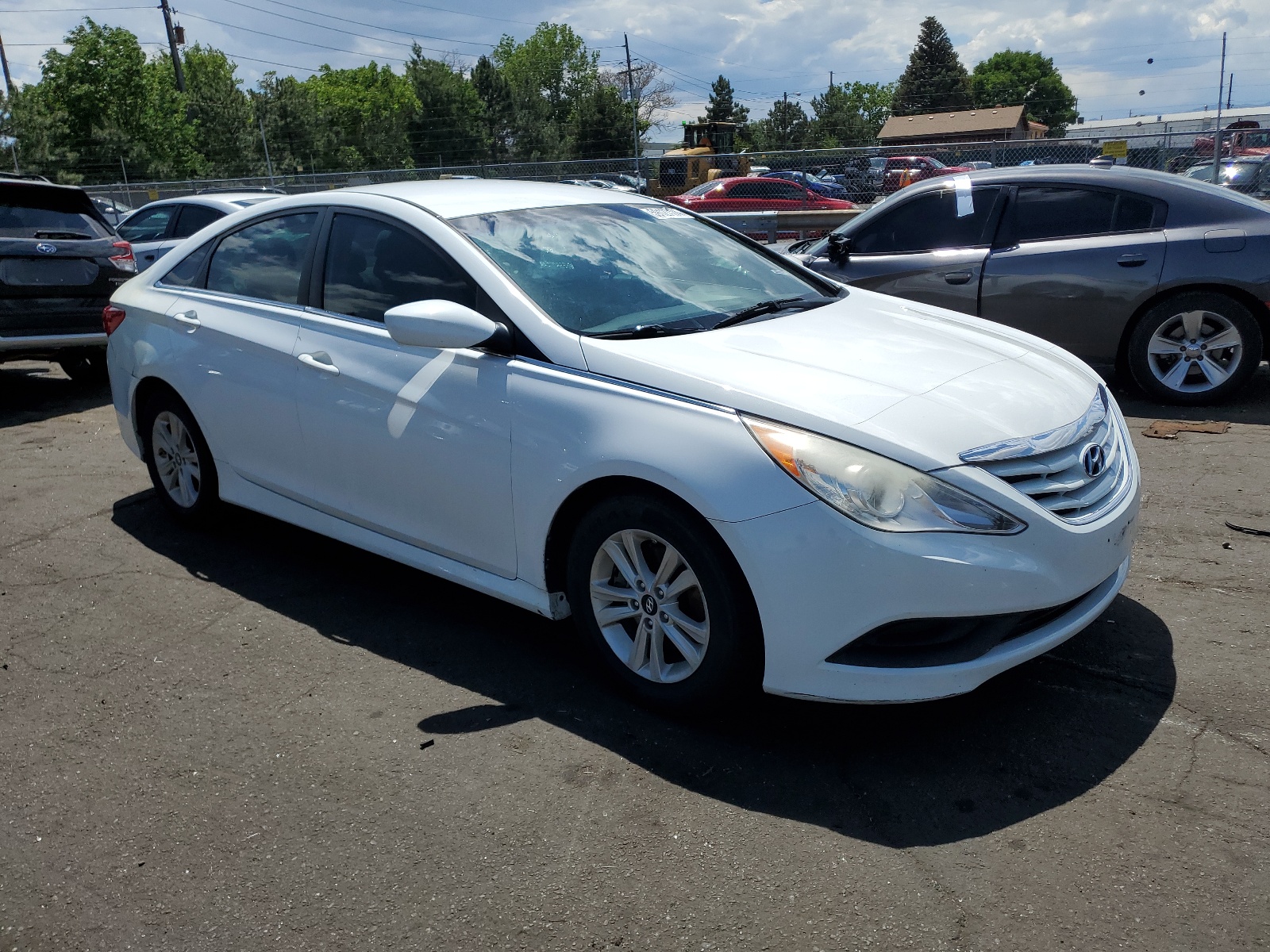 2014 Hyundai Sonata Gls vin: 5NPEB4AC3EH833916