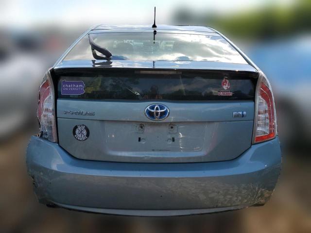  TOYOTA PRIUS 2013 Темно-бирюзовый