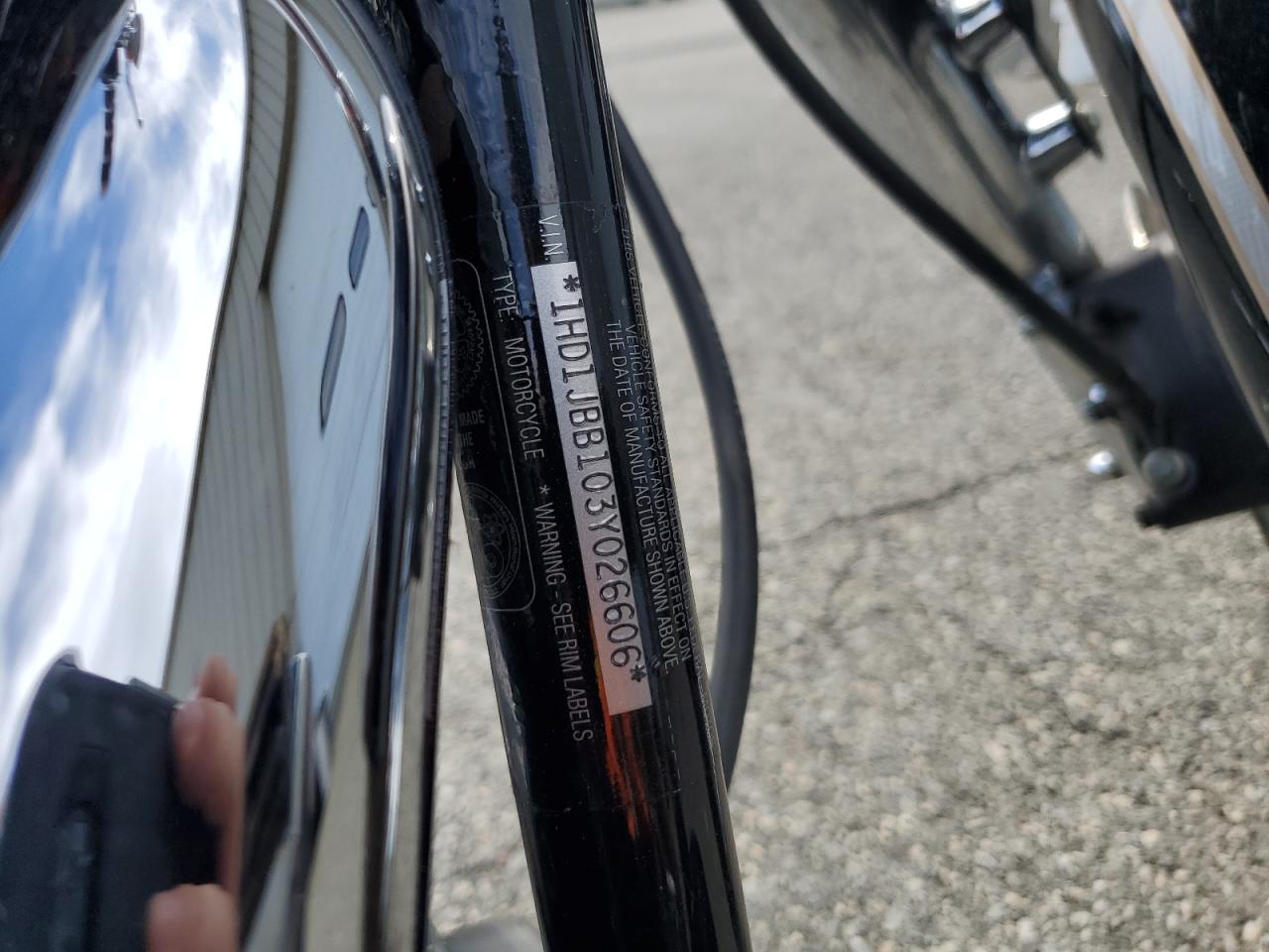 2003 Harley-Davidson Fxstdi VIN: 1HD1JBB103Y026606 Lot: 76867234